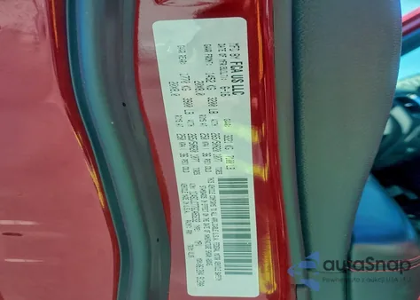 2016 Dodge Durango R/T z USA, uszkodzony, nr VIN 1C4SDJCT7GC465232